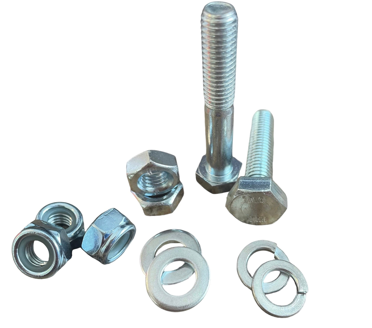 5,435 pcs Metric Class 10.9 Nut Bolt & Washer Assortment Kit