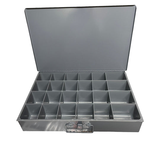 24-Compartment Storage Box