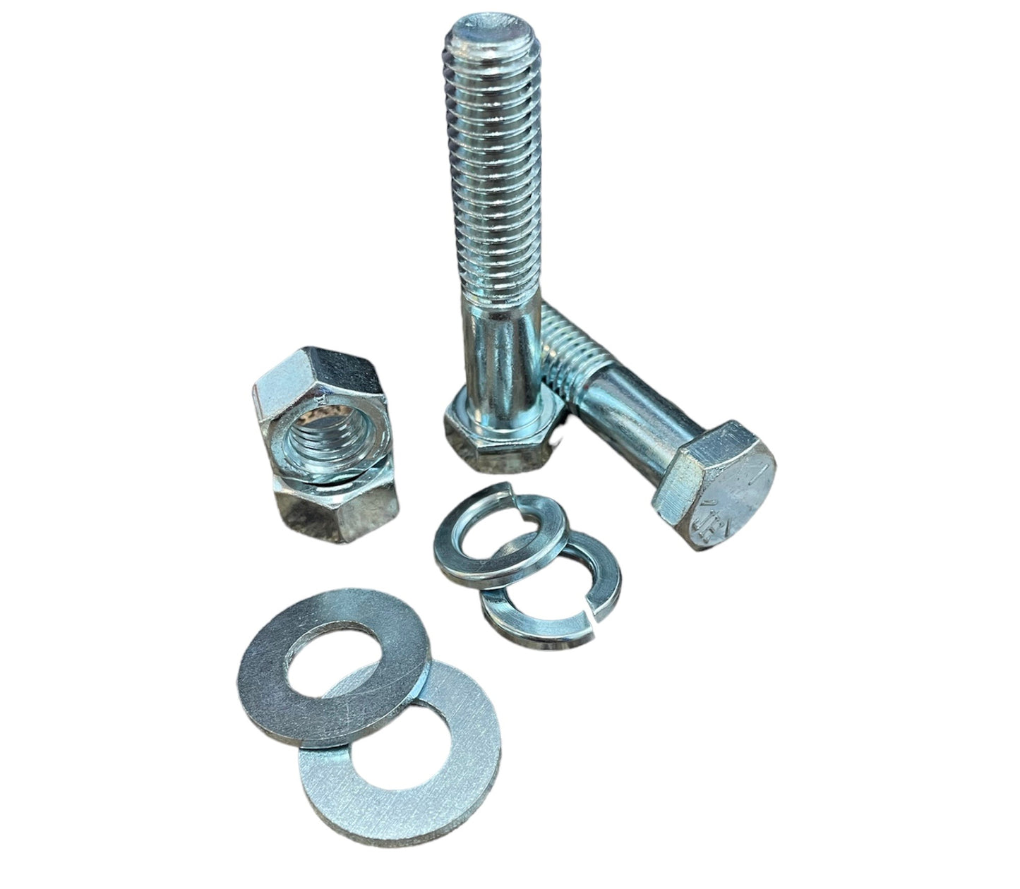 599 pcs Grade 5 Coarse Thread Nut Bolt & Washer Assortment Kit with Plastic Drawer