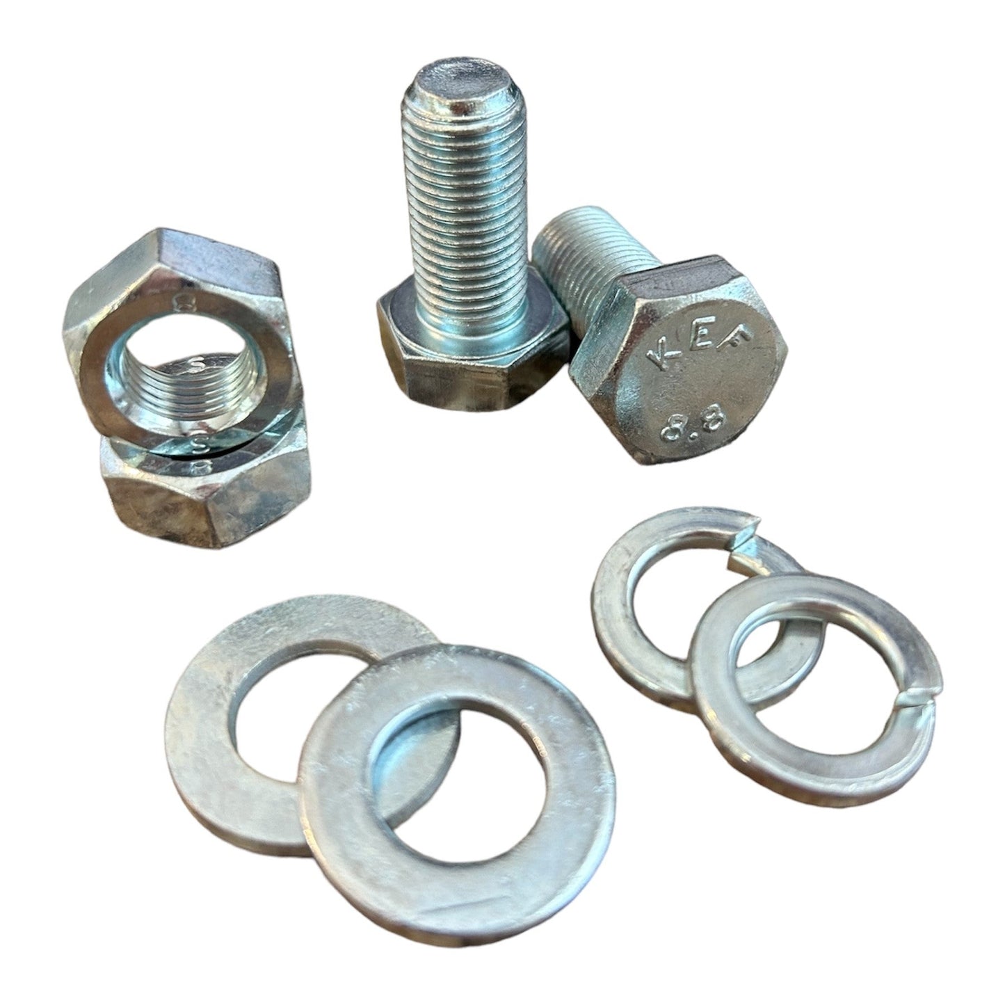 2,825 pcs Metric Class 8.8 Fine Thread Nut Bolt & Washer Assortment Kit