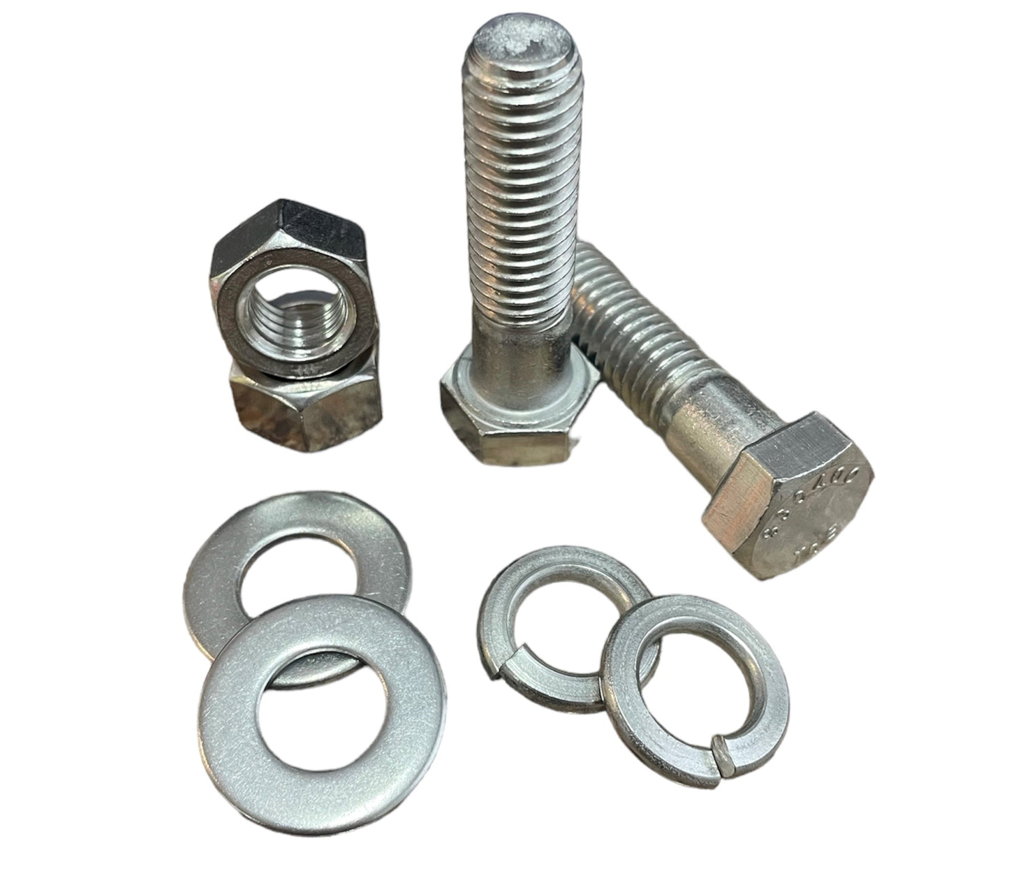 599 pcs Stainless Steel 18-8 Coarse Thread Nut Bolt & Washer Assortment Kit with Plastic Drawer