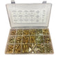 599 pcs Grade 8 Coarse Thread Nut Bolt & Washer Assortment Kit with Plastic Drawer