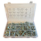 578 pcs Metric Class 8.8 Nut Bolt & Washer Assortment Kit with Plastic Drawer