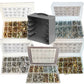 Mini Fastener Assortments with Plastic Case and Rack